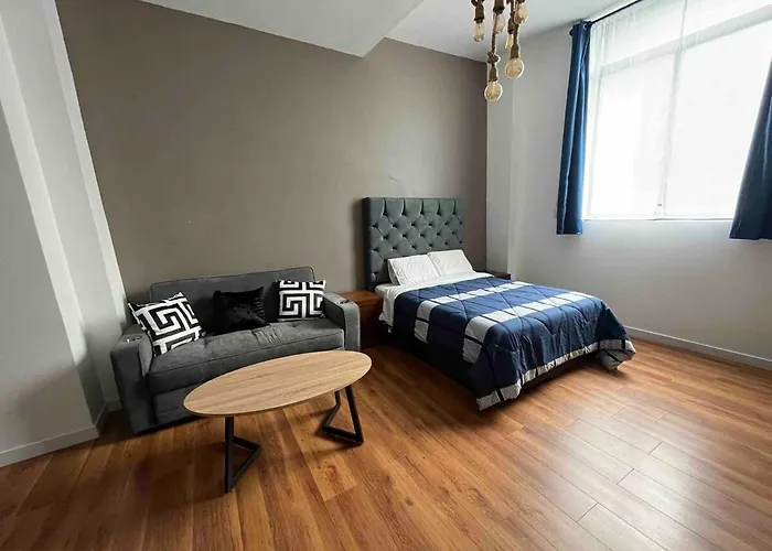 D1 - Spacious And Comfortable Loft En Roma Norte México DF